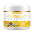 60%ige Urea-Hand- und Fußcreme repariert trockene, rissige Haut, peelt sanft, macht die Haut weich und spendet intensive Feuchtigkeit.