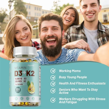 Vitamin D3 K2 Glow Unterstützung