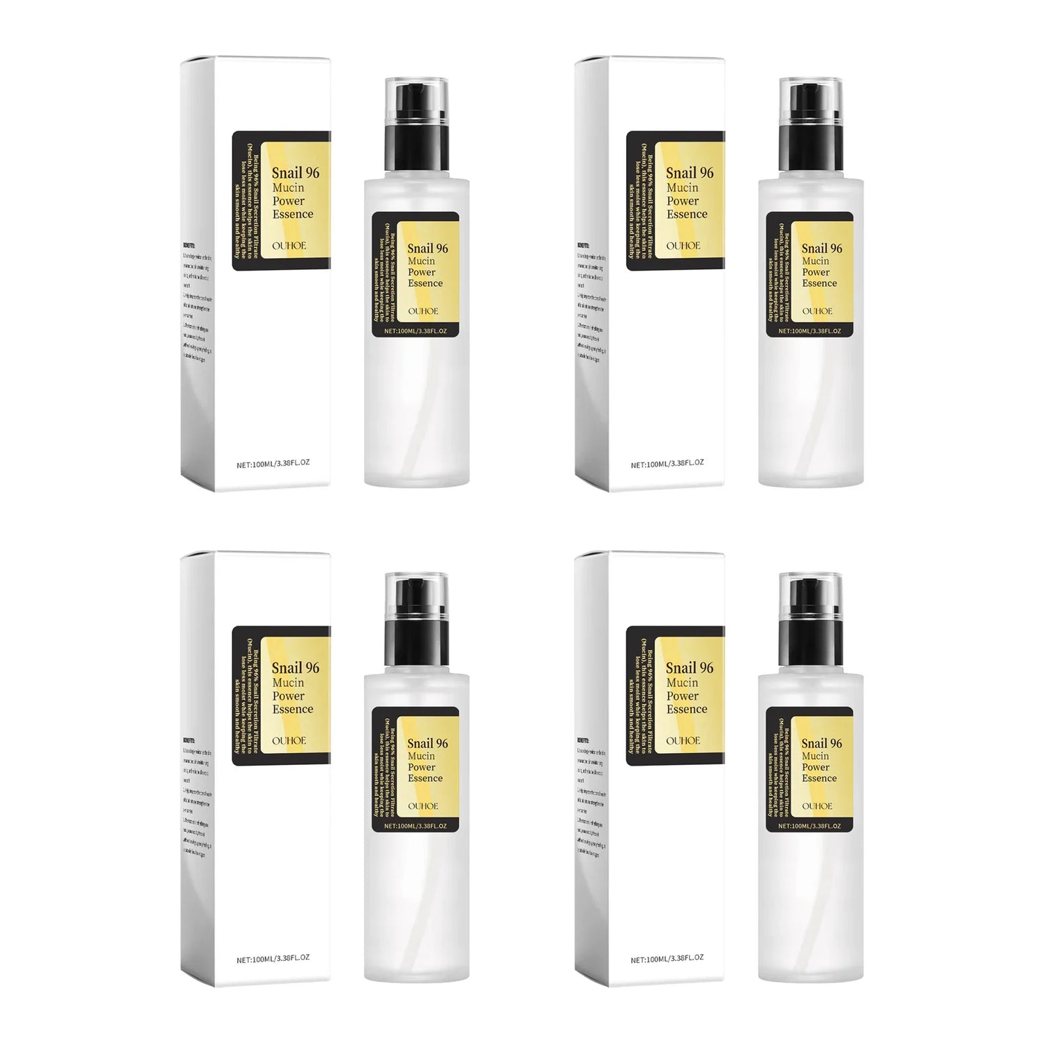 Snail 96 Mucin Power Essence – Mildert feine Linien – Feuchtigkeitsspendend, straffend, festigend, glättend, nährend, aufhellend – Hautpflege
