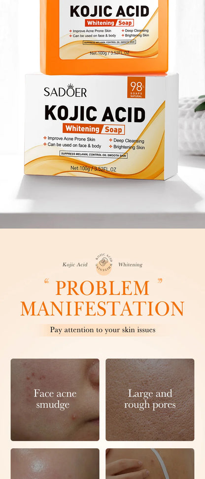 SADOER Kojic Glow Seife