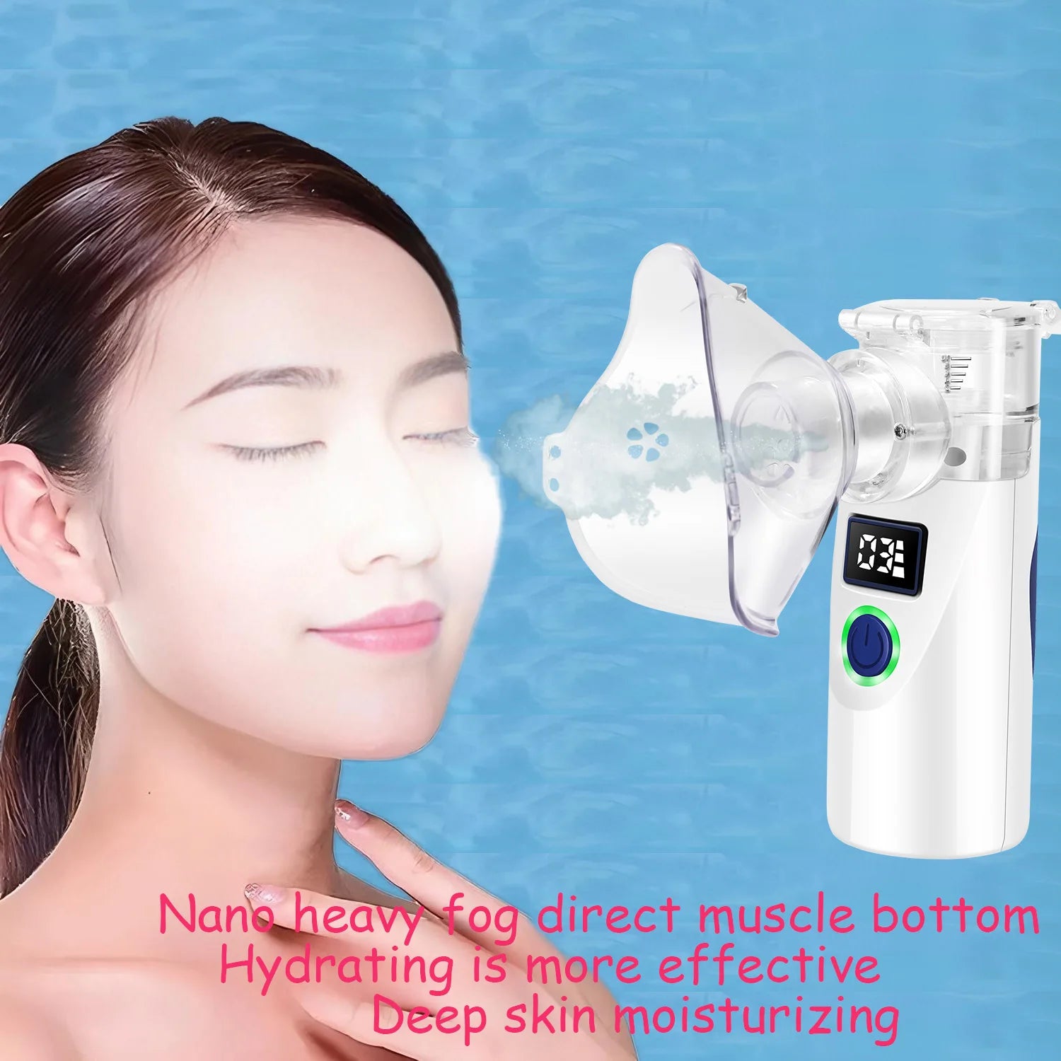 NanoGlow Facial Steamer