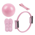 NEUES Pilates-Ball- und Ring-Set Pilates-Fitnessring Widerstandsband Übungs-Workout Fitnessgerät für Schwangerschaft und Rückbildung
