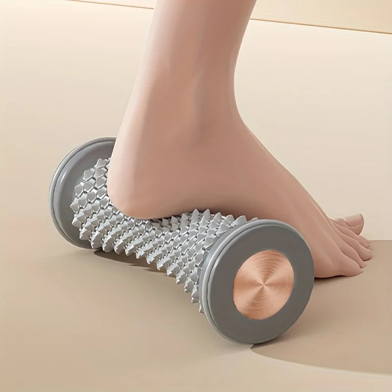 Fußmassagegerät, Massagerolle, Yoga-Massageball, Plantarfaszienrolle, Muskelentspannung, Pflege, manuelle Fußmassagerolle aus Kunststoff