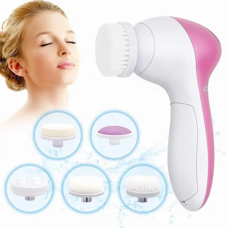 GlowPulse 5-in-1 Facial Cleanser