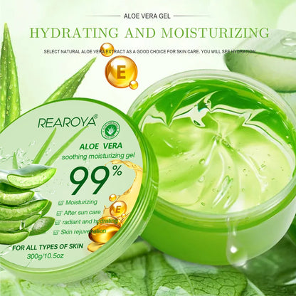 Produkte: Feuchtigkeitsspendende Aloe-Vera-Gelcreme, Akne-Behandlungscreme, Sonnen-Regenerations-Schlafmaske, Gesichtspflege, Hautpflege-Werkzeug