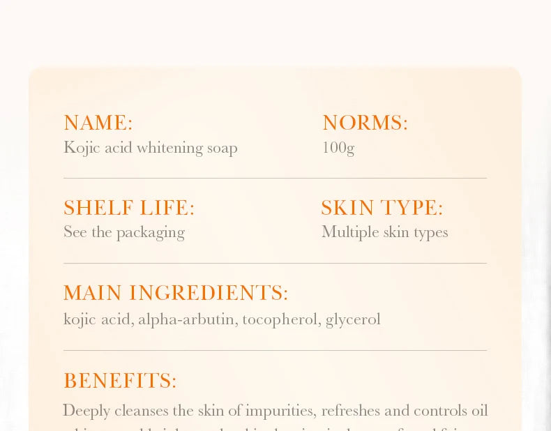 SADOER Kojic Glow Seife