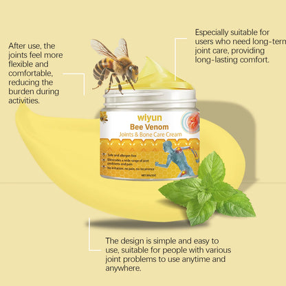 족저근막염 무지외반증교정기 Venom Joint Repair Cream Reduziert Muskelschmerzen. Tief feuchtigkeitsspendende Creme für Muskeln und Gelenke. Bee Reparing Cream