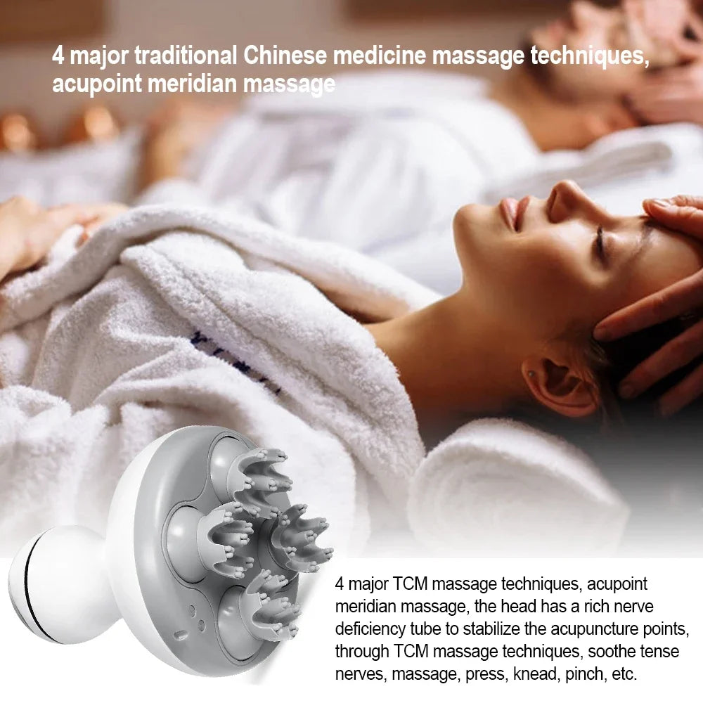 3D Wireless Scalp Massager