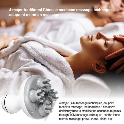3D Wireless Scalp Massager