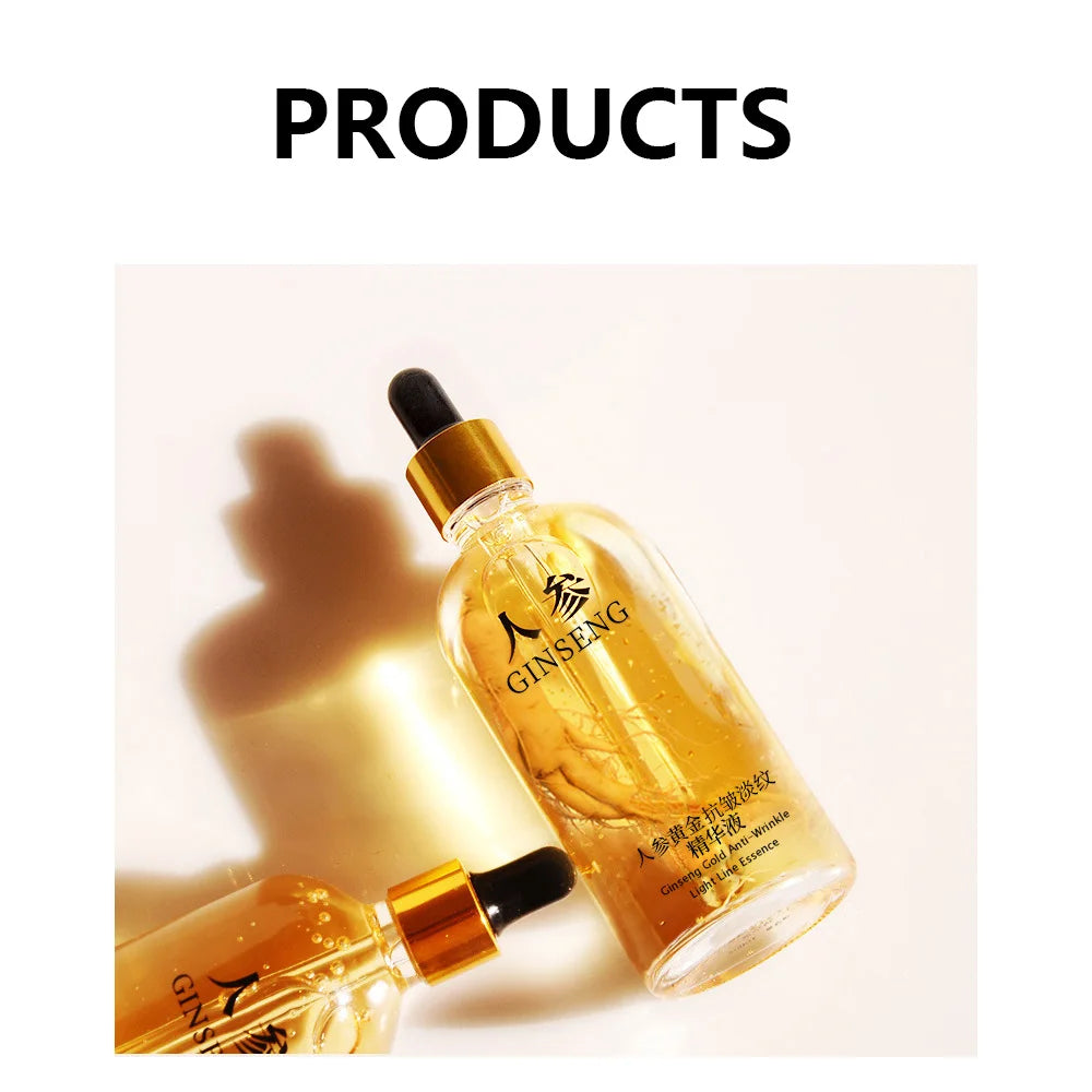 100 ml 24-Karat-Gold-Hyaluronsäure-Nicotinamid-Gesichtsserum – Anti-Aging-Gesichtsstraffung, Kollagen-Essenz, Hautpflege, Aufhellungsserum