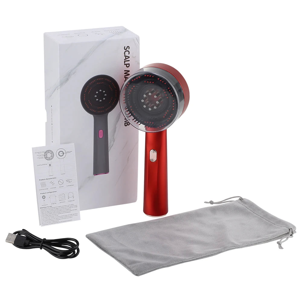GlowPulse Scalp Massager