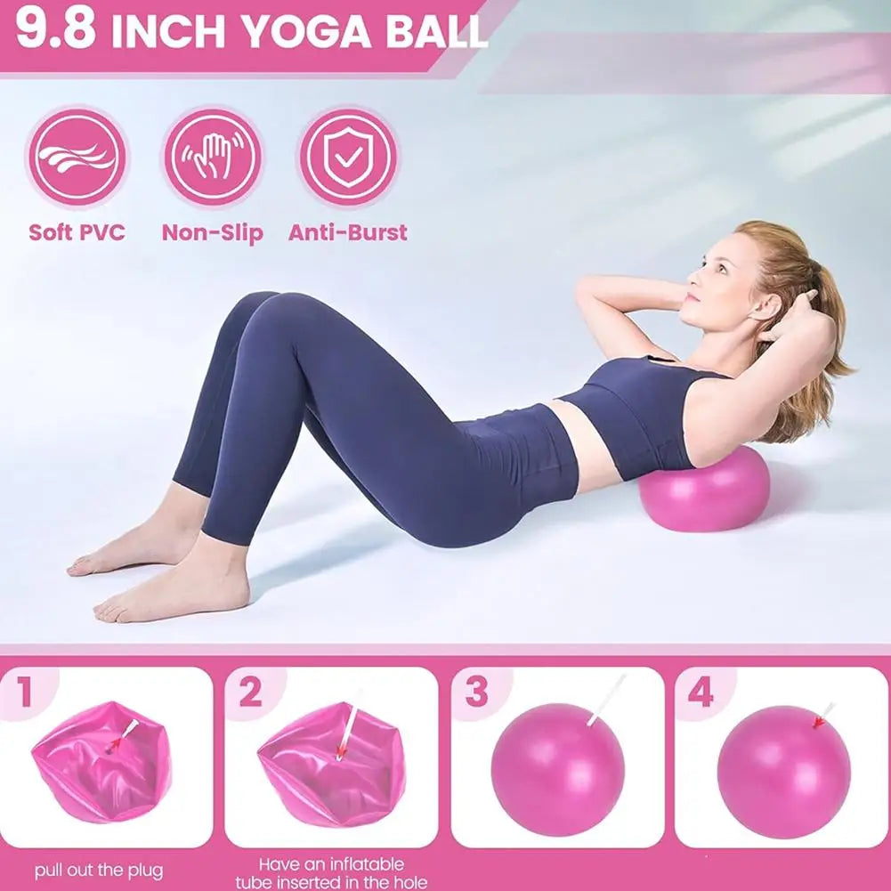 Pilates-Ring-Set, 13-teilig – Heimfitnessgeräte für Krafttraining, Muskelaufbau und Dehnung inkl. Yoga-Zubehör – Alle Leistungsstufen