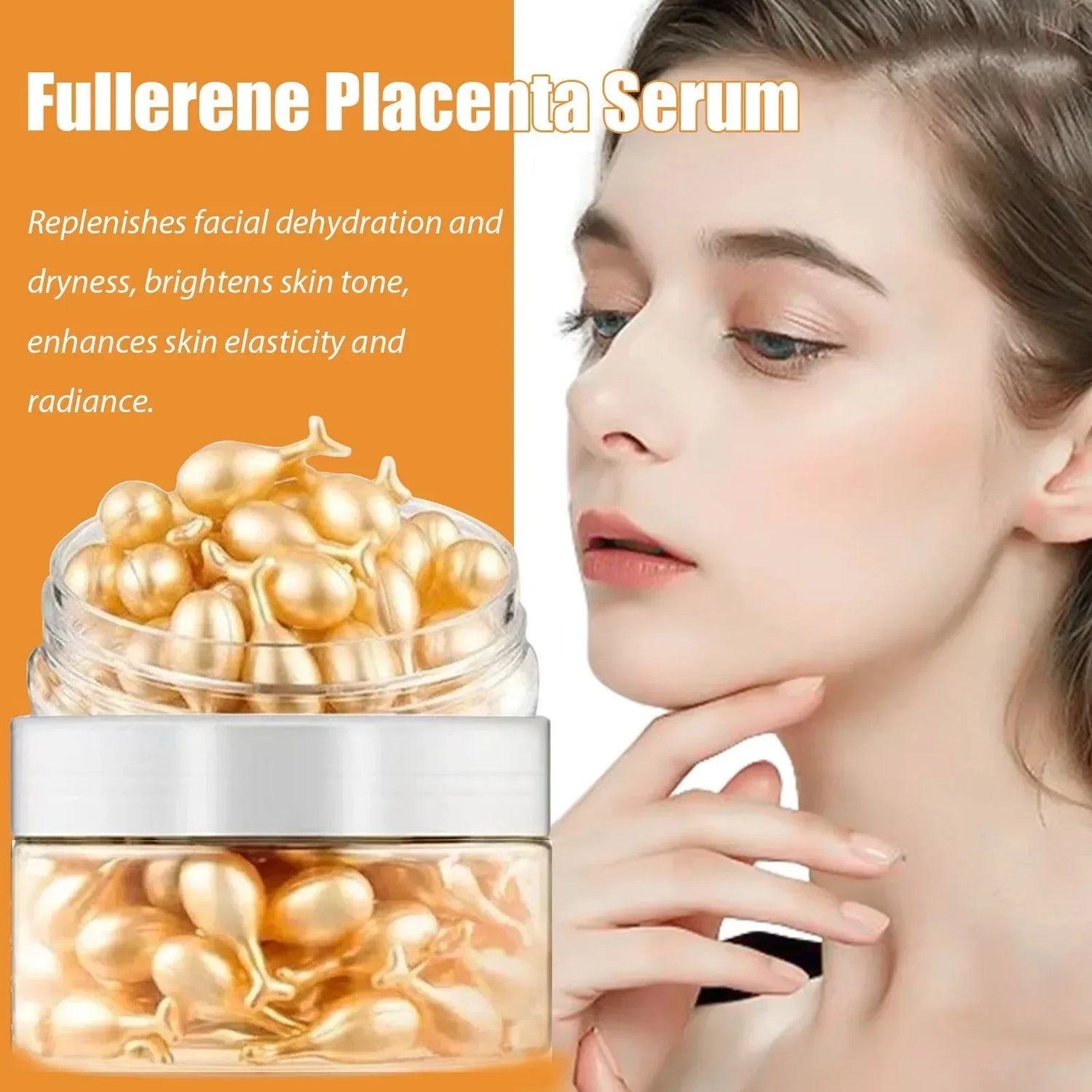 Kollagen-Hyaluronsäure-Serum-Kapseln