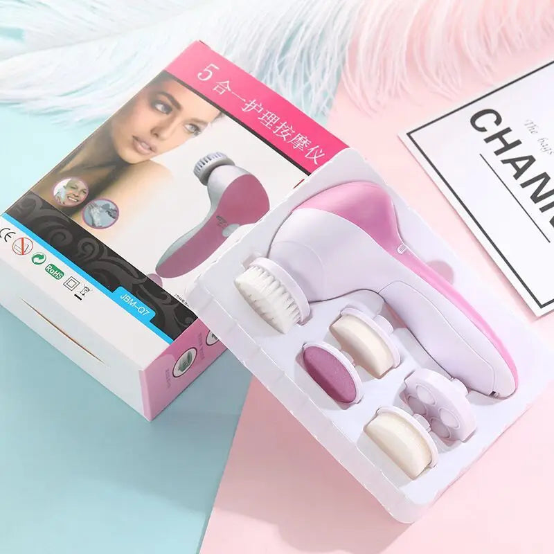 GlowPulse 5-in-1 Facial Cleanser