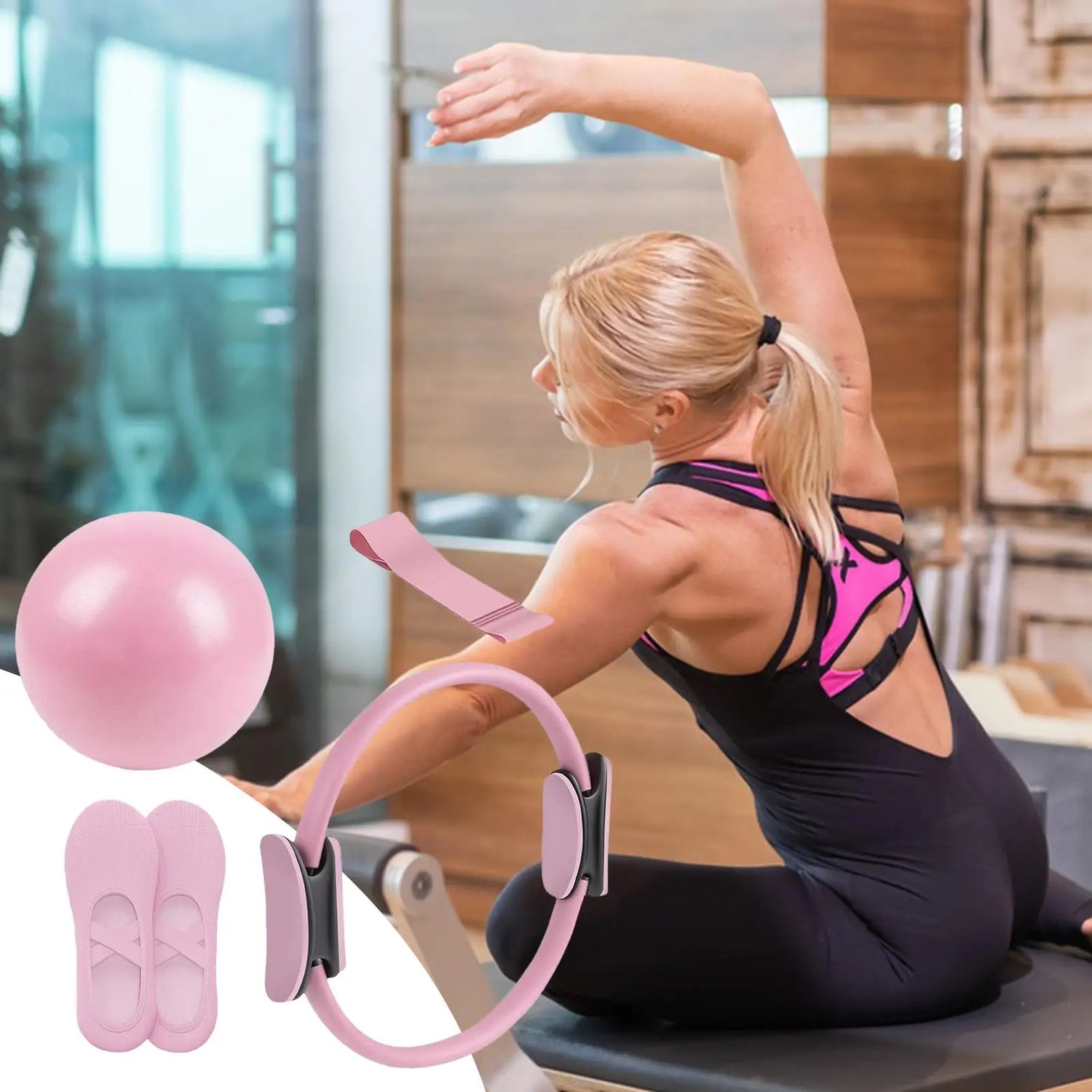 Pilates Ball &amp;amp; Ring Set