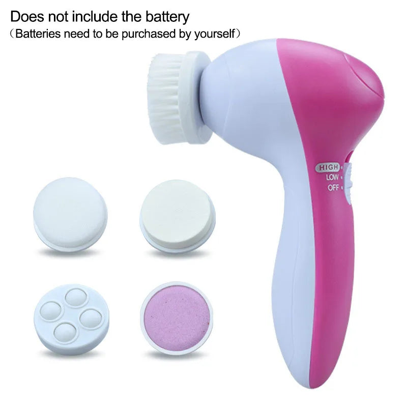 5-in-1 Electric Face Brush