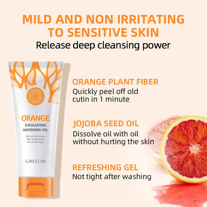 Orange Brightening Peeling Gel - Sanftes Peeling-Gel für strahlende Haut