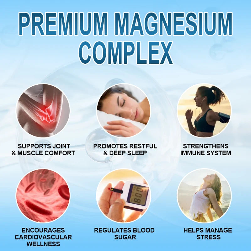 Magnesium-Balance-Unterstützungskapseln