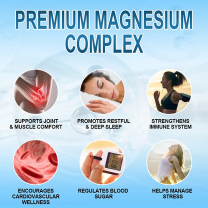 Magnesium-Balance-Unterstützungskapseln