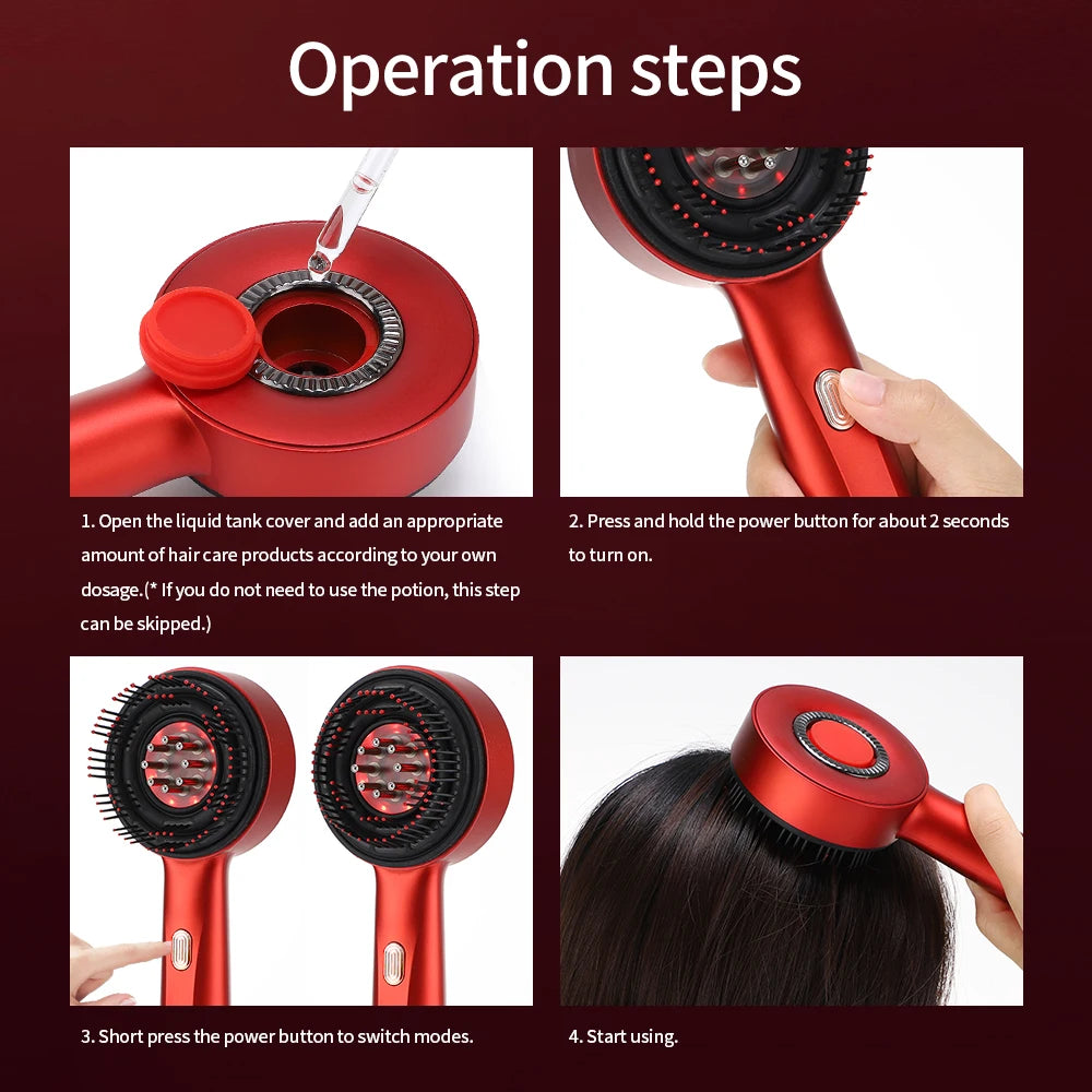 GlowPulse Scalp Massager