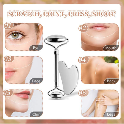 304 Stainless Steel Gua Sha Roller