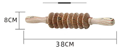 Wooden Muscle Relief Roller