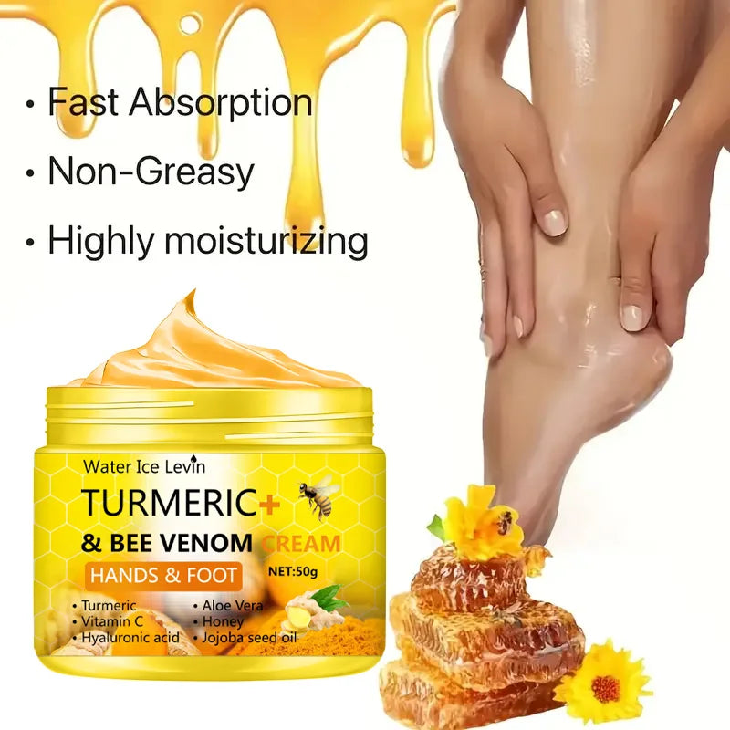 Kurkuma-Bienenreparaturcreme