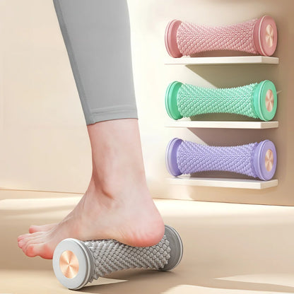 Fußmassagegerät, Massagerolle, Yoga-Massageball, Plantarfaszienrolle, Muskelentspannung, Pflege, manuelle Fußmassagerolle aus Kunststoff