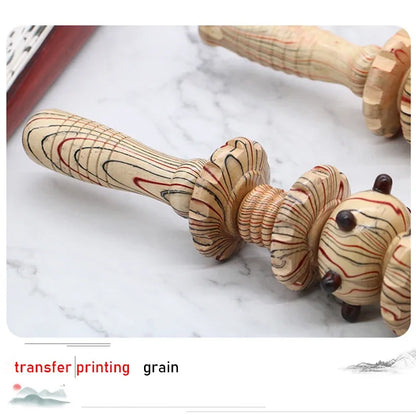 Wooden Muscle Relief Roller