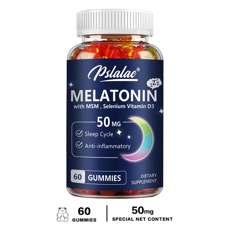 Melatonin-Gummibärchen für tiefen Schlaf