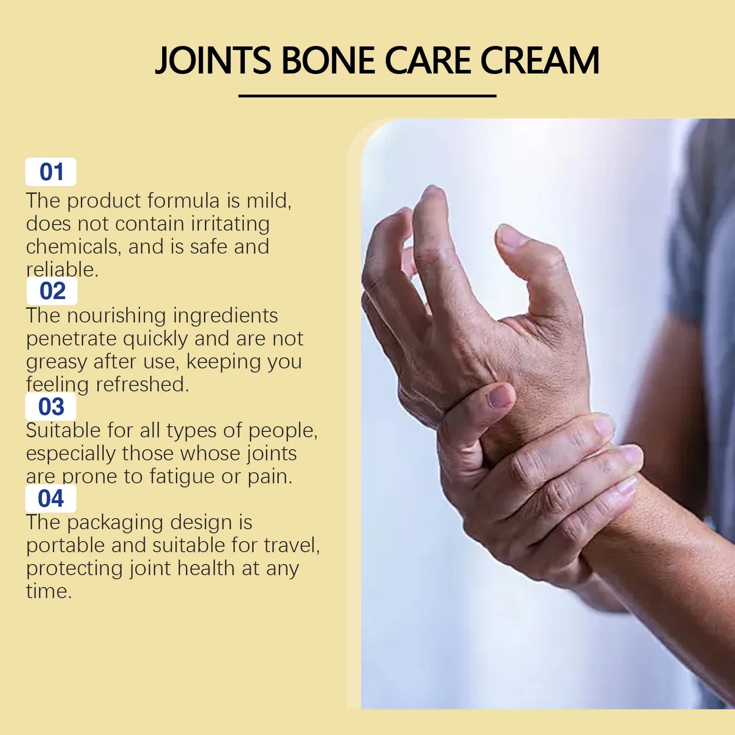 족저근막염 무지외반증교정기 Venom Joint Repair Cream Reduziert Muskelschmerzen. Tief feuchtigkeitsspendende Creme für Muskeln und Gelenke. Bee Reparing Cream