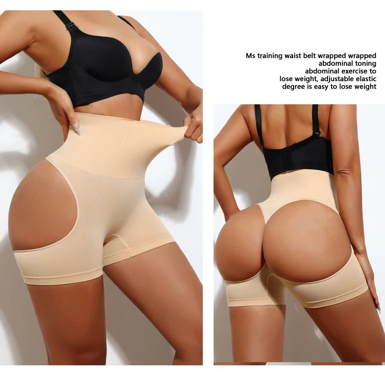 High Waist Shapewear für Damen – Po-Heber-Kontrollhöschen Body Shaper