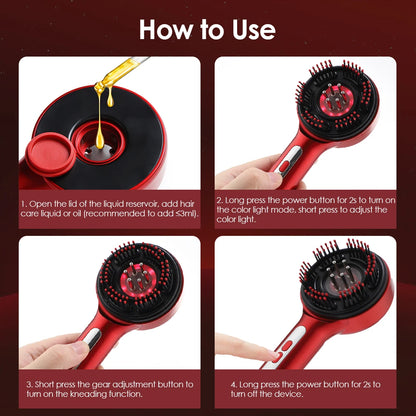 Electric Scalp Massage Comb