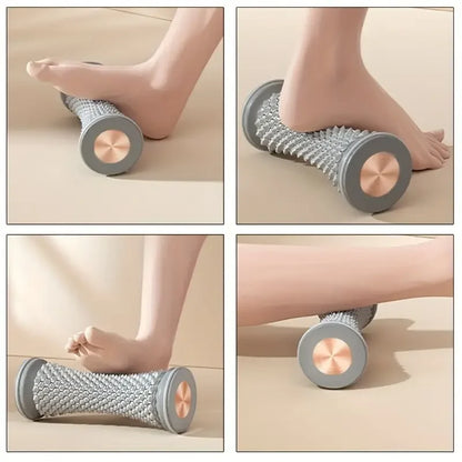 Fußmassagegerät, Massagerolle, Yoga-Massageball, Plantarfaszienrolle, Muskelentspannung, Pflege, manuelle Fußmassagerolle aus Kunststoff