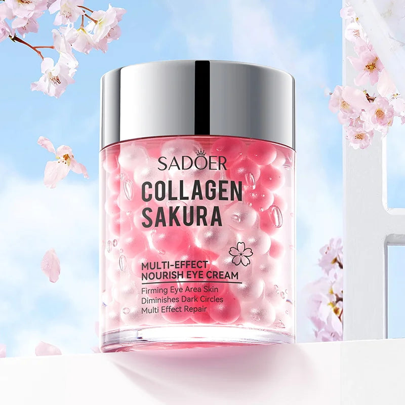 SADOER Sakura Augencreme – Anti-Aging-Behandlung gegen Augenringe und Falten