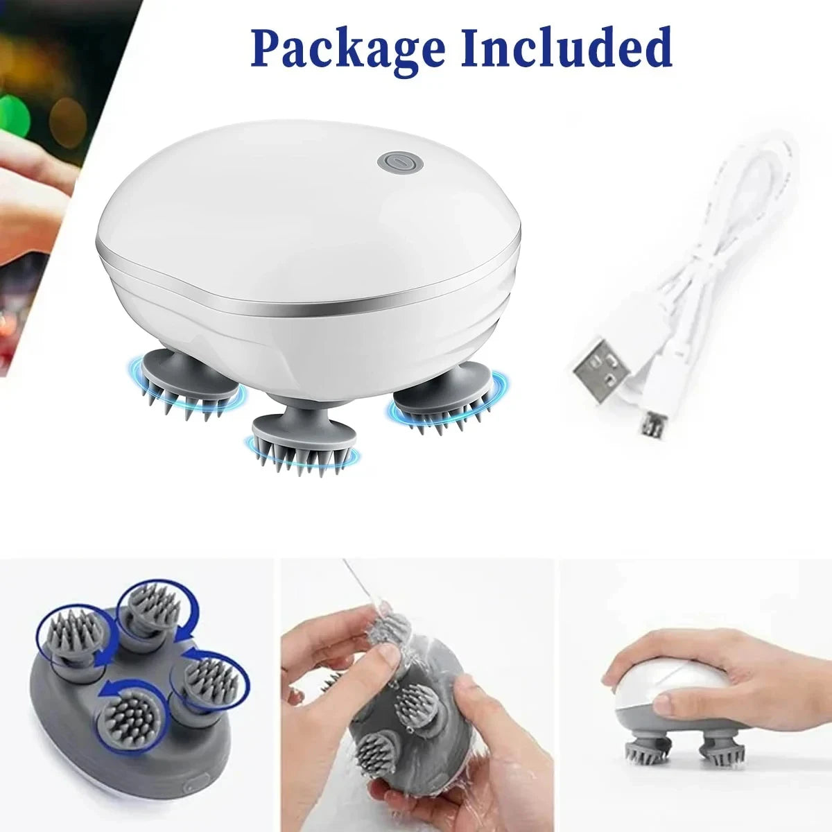 ScalpGlow Deep Massager