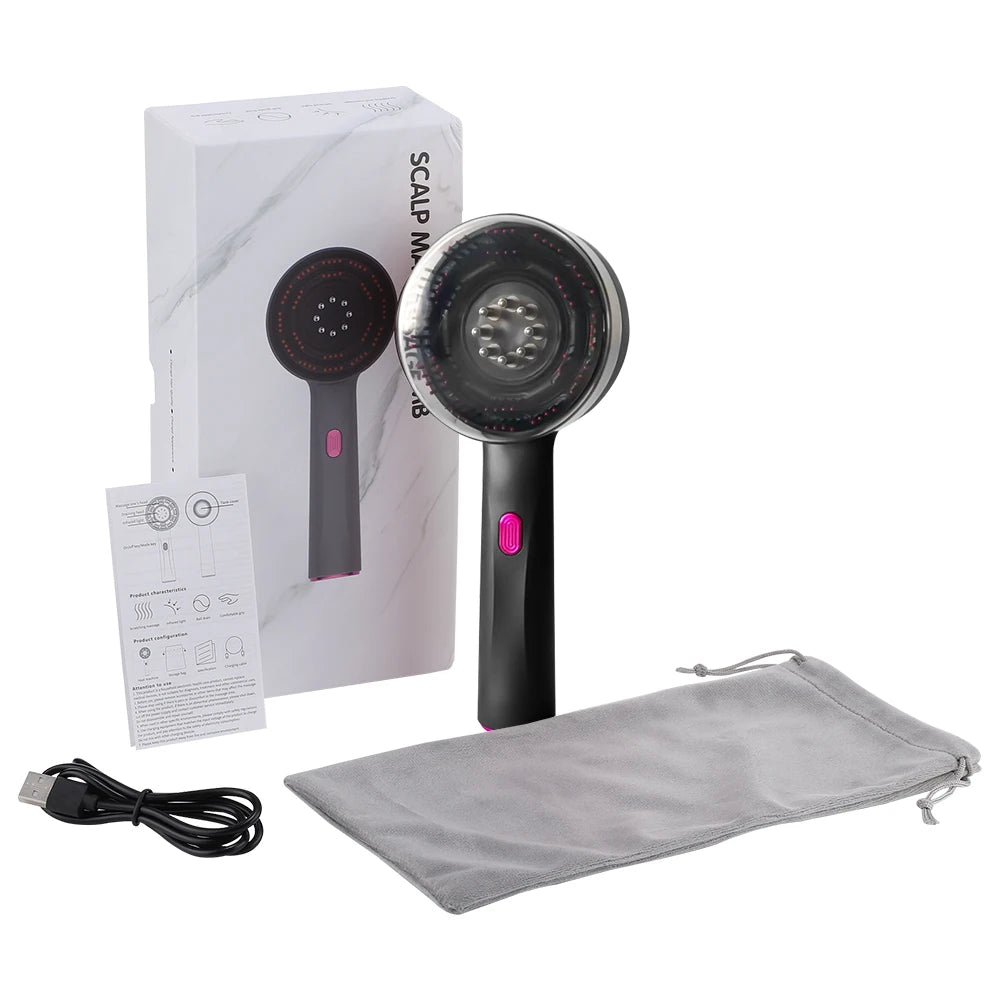 GlowPulse Scalp Massager