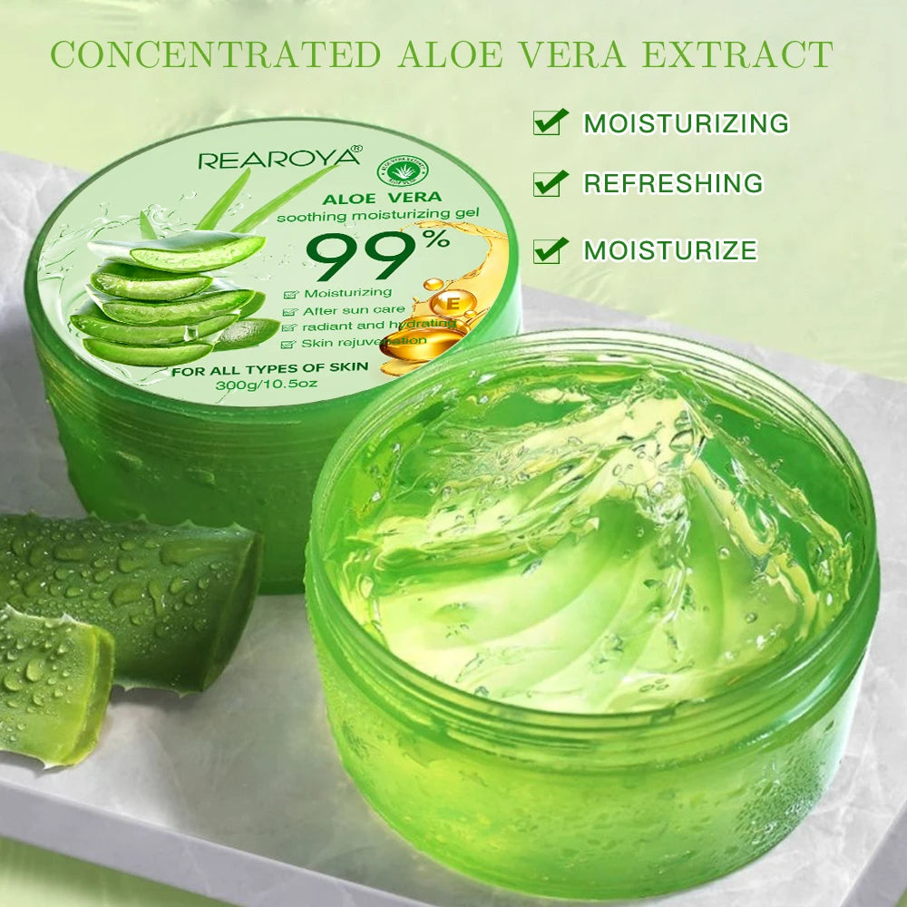 Produkte: Feuchtigkeitsspendende Aloe-Vera-Gelcreme, Akne-Behandlungscreme, Sonnen-Regenerations-Schlafmaske, Gesichtspflege, Hautpflege-Werkzeug