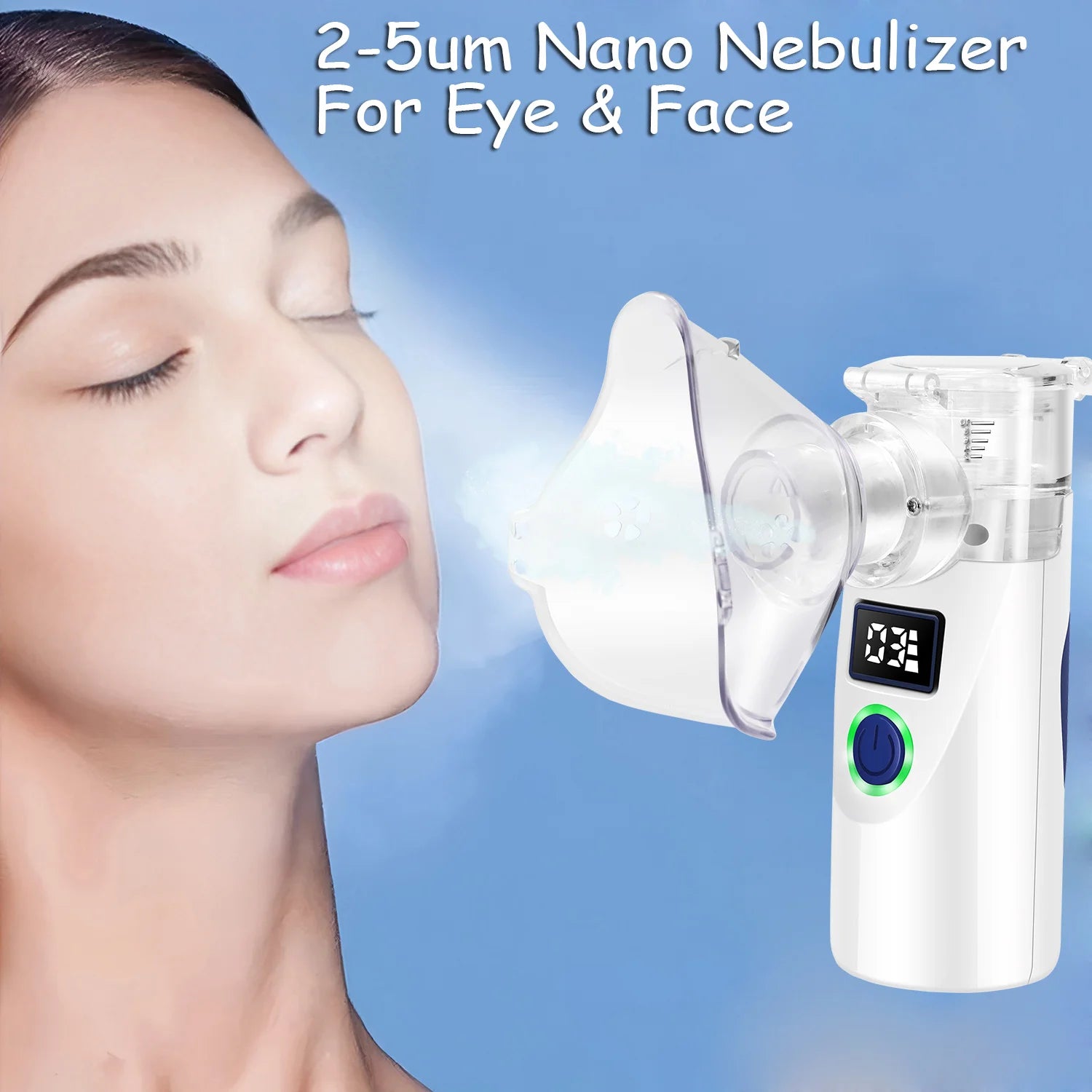 NanoGlow Facial Steamer