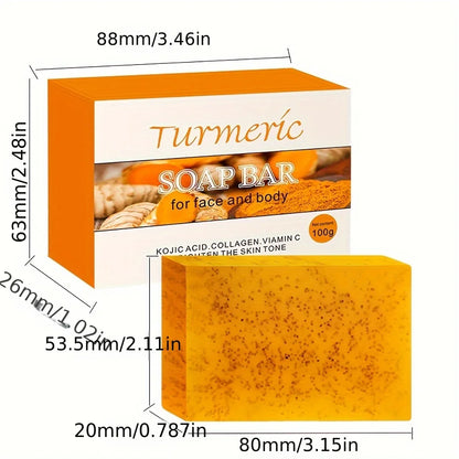 Kurkuma-Zitronen-Kojic-Seife