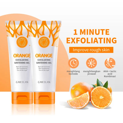 Orange Brightening Peeling Gel - Sanftes Peeling-Gel für strahlende Haut