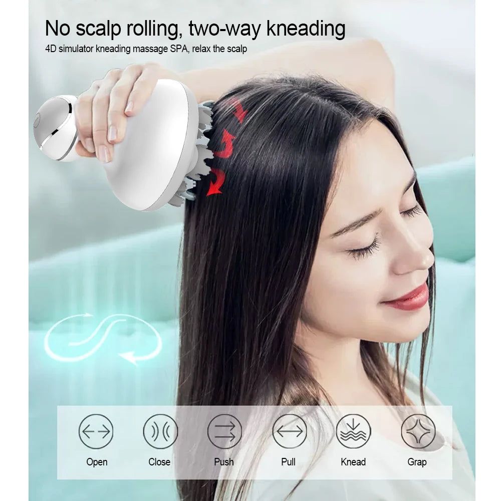 3D Wireless Scalp Massager