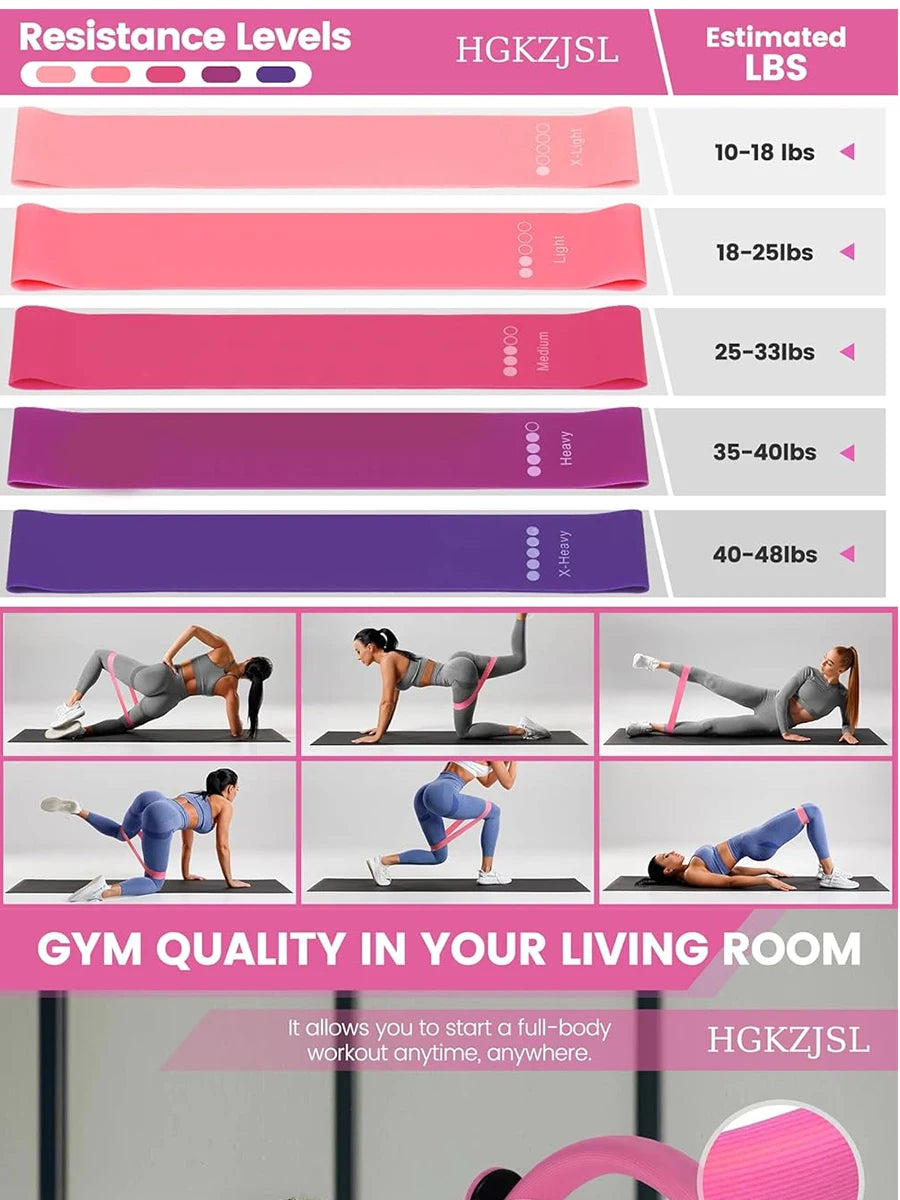 Pilates-Yoga-Set, 13-teiliges Heim-Pilates-Set für Frauen, Pilates-Ausrüstung, Fitness-Basics, Starter-Set, Zubehör