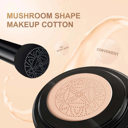 Mushroom Head Air Cushion BB Cream Magic Foundation Gesichts-Concealer Feuchtigkeitsspendend Wasserfest Aufhellend Make-up-Basis Kosmetik