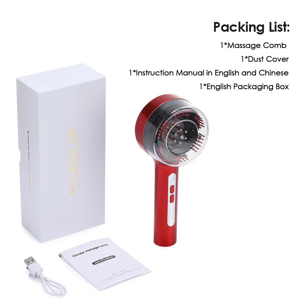 Electric Scalp Massage Comb