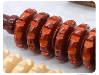 Wooden Muscle Relief Roller