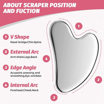 Stainless Steel Gua Sha