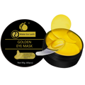 Goldene Augenmaske mit Kollagen und Aloe Vera – Hypoallergenes Feuchtigkeitspflaster, geeignet für alle Hauttypen, erhöht die Leuchtkraft und Elastizität der Haut, reduziert fahle Haut.