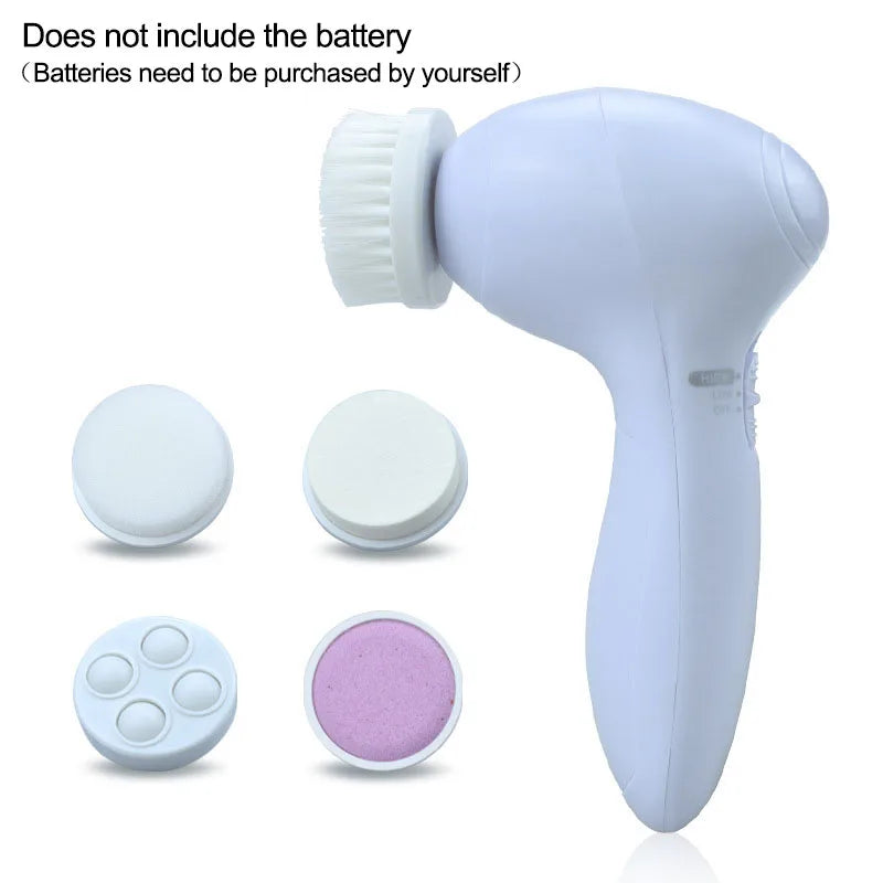 5-in-1 Electric Face Brush