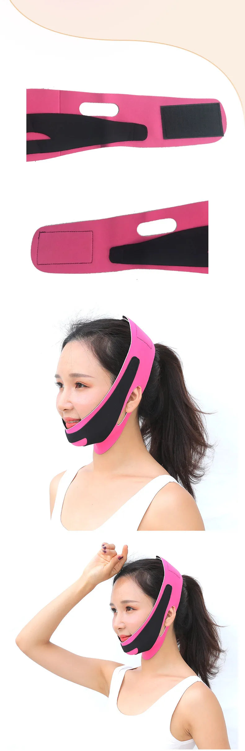 V-Shaped Face Lift Band